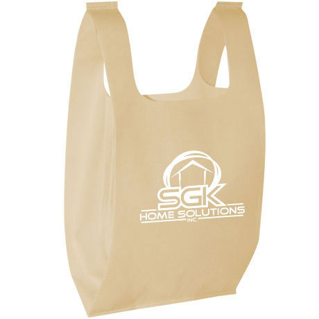 T-Shirt Bag with white imprint