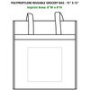 Custom printed bags, Imprinted grocery bags